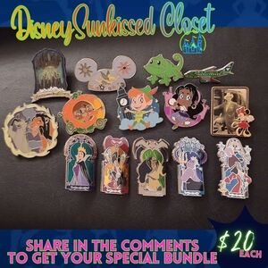 Authentic Disney Trading Pins $20 STARTS